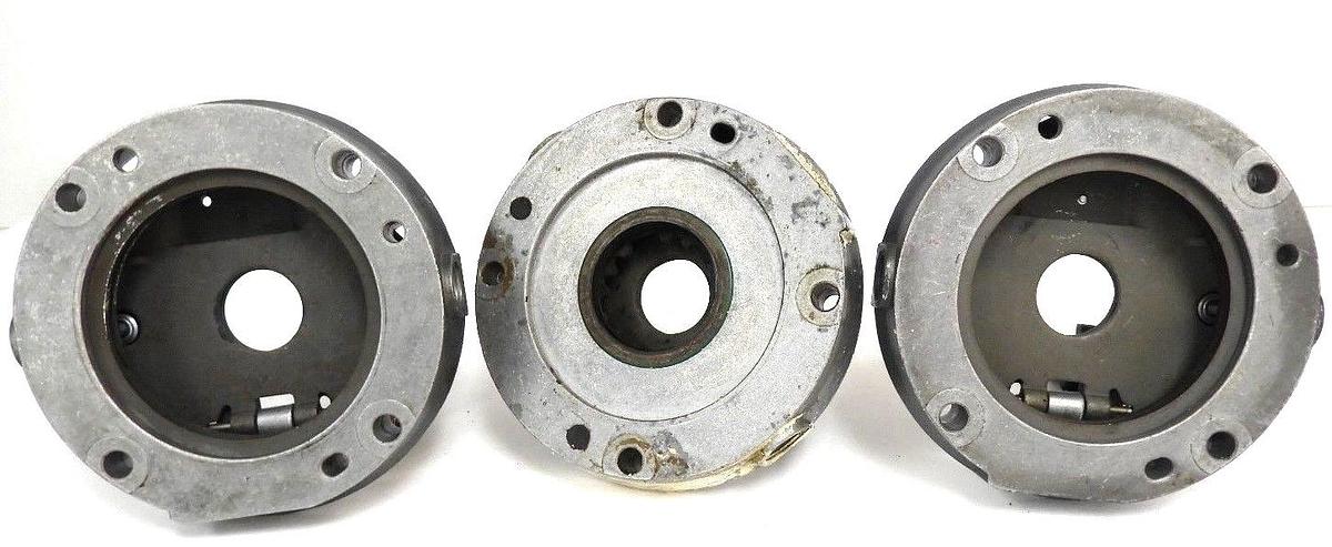 Used LOT OF 3 REXNORD STEARNS BRAKE ASSEMBLY 8-002-529-00 END PLATES