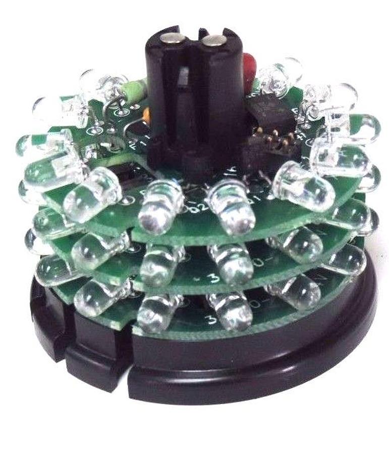 NEW TELEMECANIQUE XVAD341C024 RED LED LAMP CLUSTER FOR STACK LIGHT 24V, 3W
