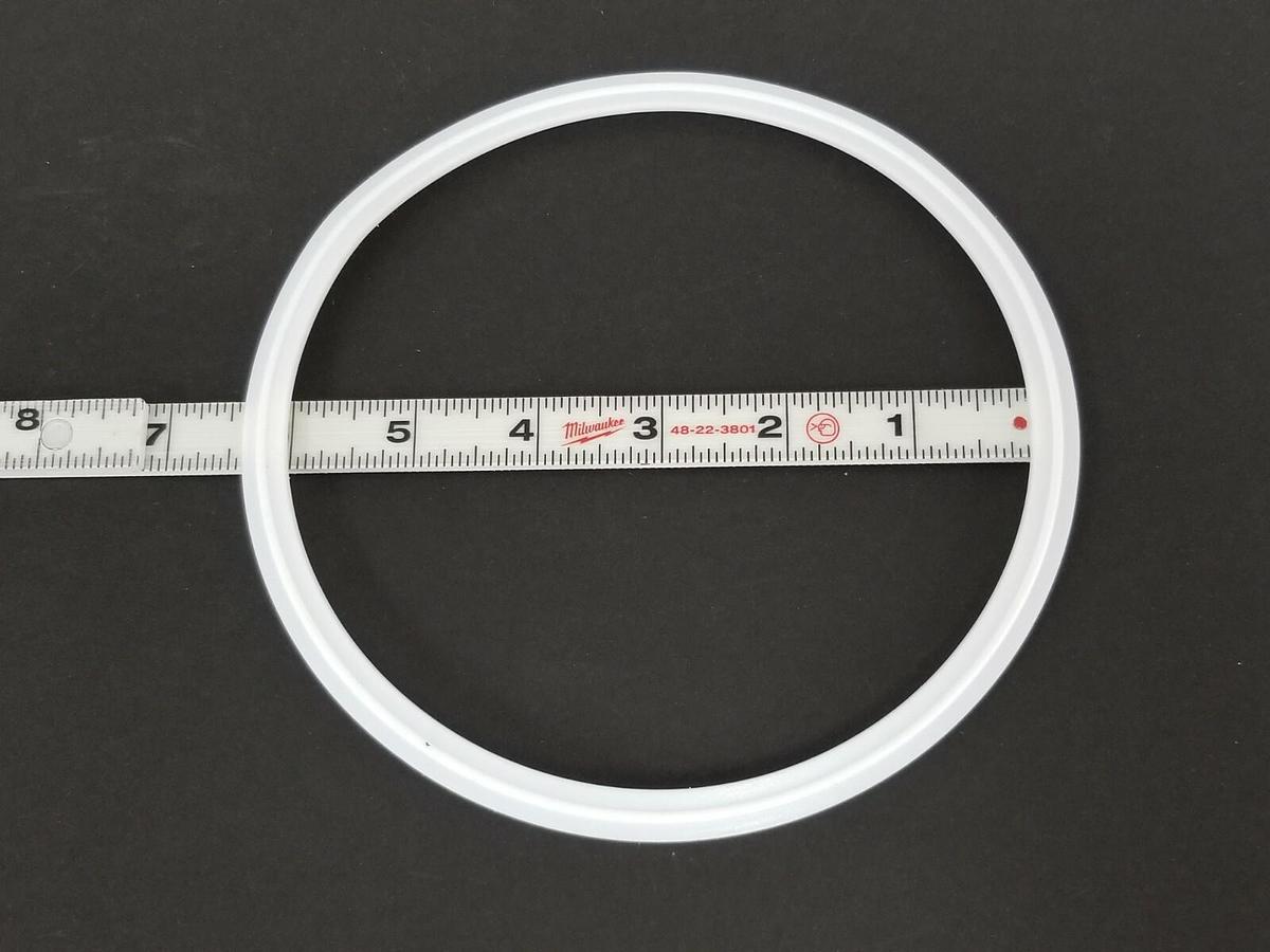Used LOT OF 6 NEW PURESERVE SYSTEMS 0-40M0-G STANDARD CLAMP TEFLON 6'' GASKETS
