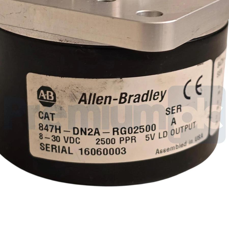 Allen-Bradley 847H-DN2A-RG02500 /A Incremental Optical Rotary Encoder - 2500 PPR