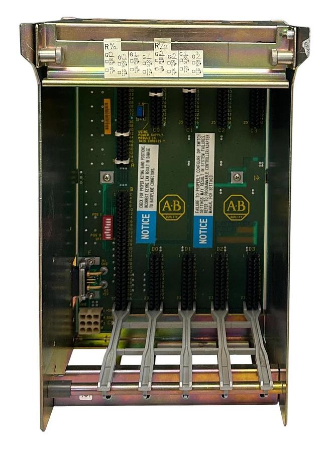 Used ALLEN BRADLEY 1771-A1B /B PLC-5 4-SLOT I/O MODULAR CHASSIS 1771A1B USNP