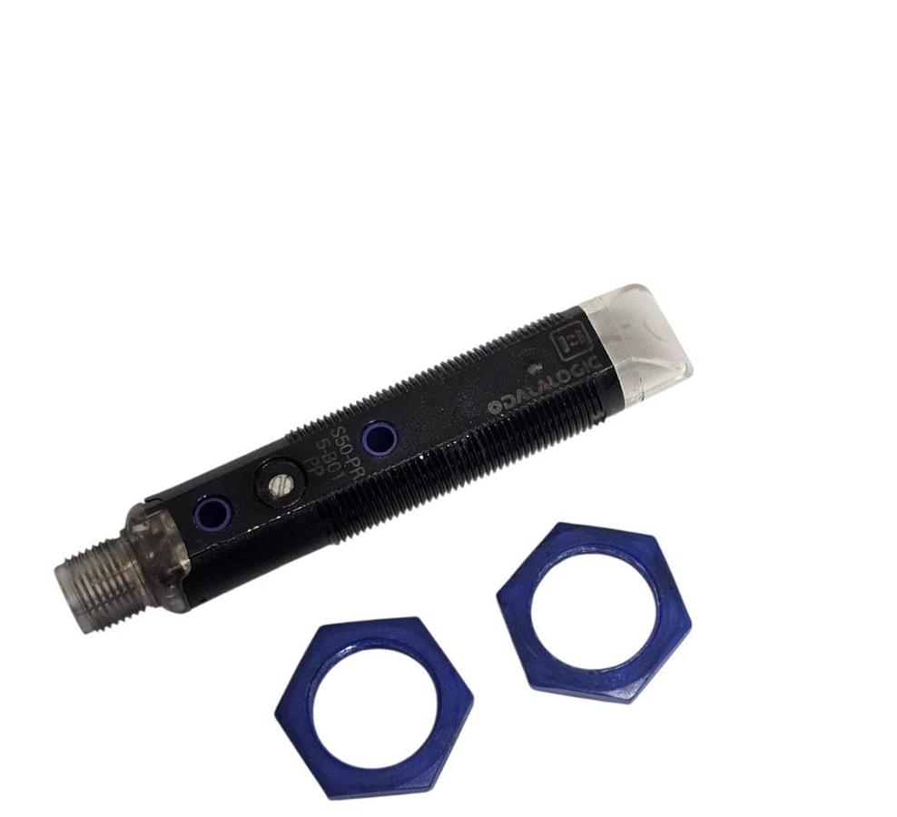 Used DATALOGIC S50-PR-5-B01-PP PHOTOELECTRIC SENSOR S50PR5B01PP