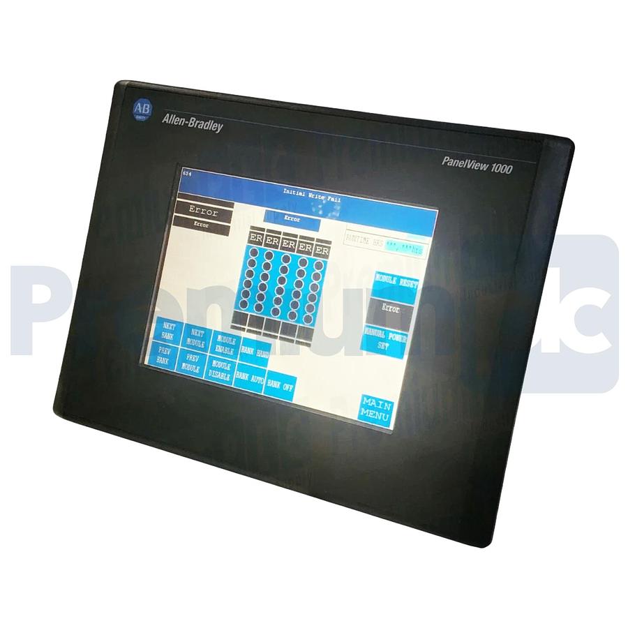 Used Allen Bradley 2711-T10C20 /F PanelView 1000 Operator Panel Touch EtherNet/IP