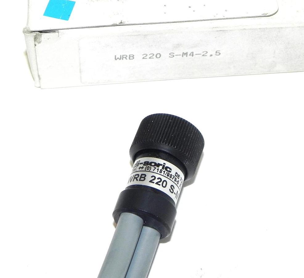 Used NIB DI-SORIC WRB 220 S-M4-2.5 GLASS FIBER-OPTIC CABLE WRB220SM425