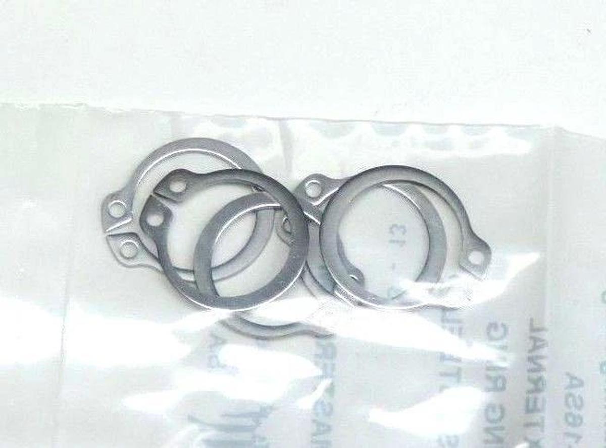 Used BAG OF 5 NEW MCMASTER DSH-16SA MOTOR CLIP RETAINING RINGS 16MM DSH16SA