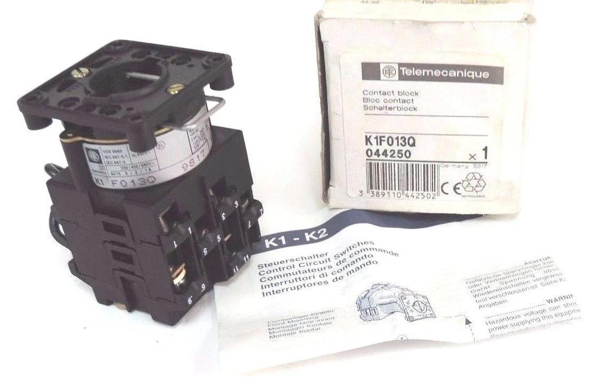 Used NIB TELEMECANIQUE K1F013Q CONTACT BLOCK
