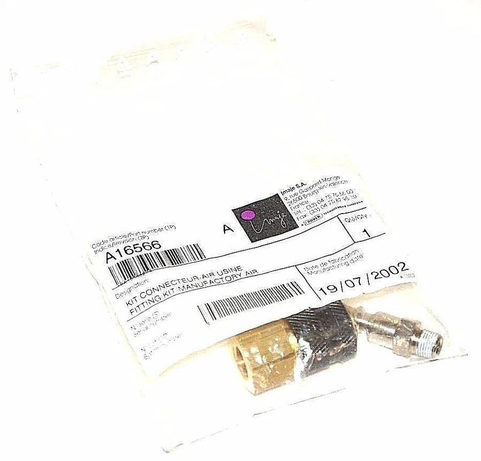 Used NEW MARKEM IMAJE A16566 AIR CONNECTOR KIT