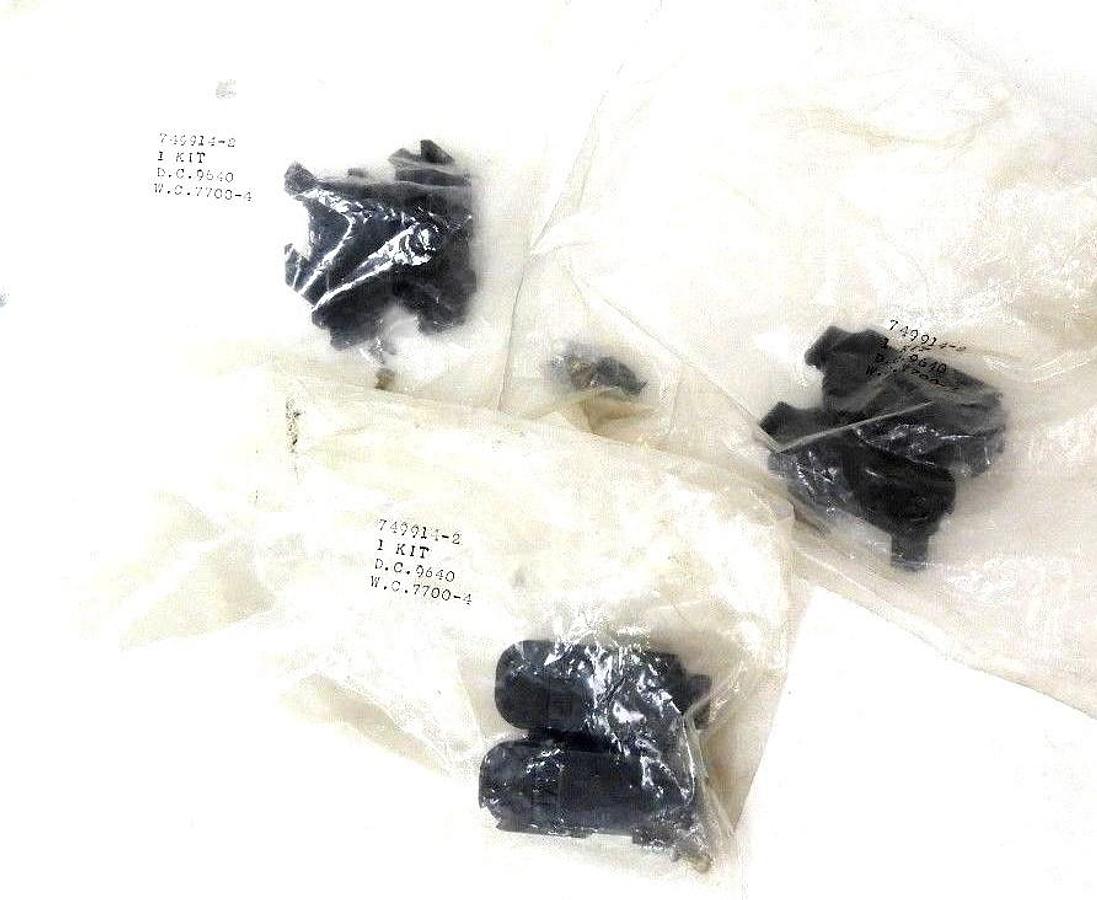 Used LOT OF 4 NEW AMP 749914-2 CONNECTOR KITS 7499142