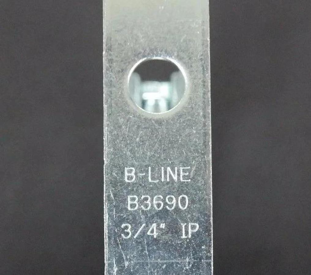 LOT OF 6 NEW B-LINE B3690 BRACING J HANGERS 3/4'' IP