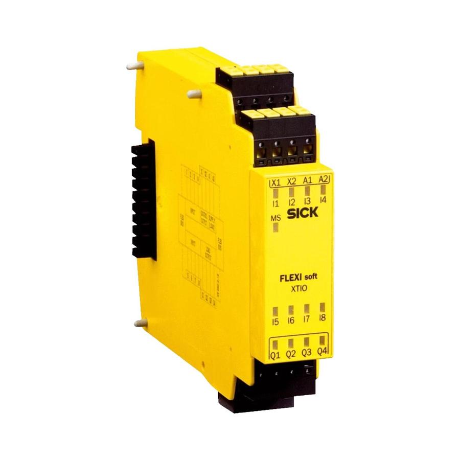 Used SICK FX3-XTIO84002 Flexi Soft Safety I/O Module 1044125 - 8 Safe In / 4 Safe Out