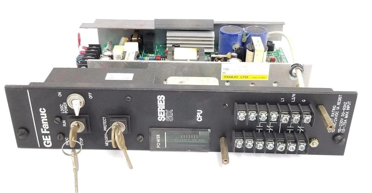 Used GE FANUC A20B-9000-0710/08A SERIES SIX CPU TYPE: A20B-9000-0710, IC600-PM500L