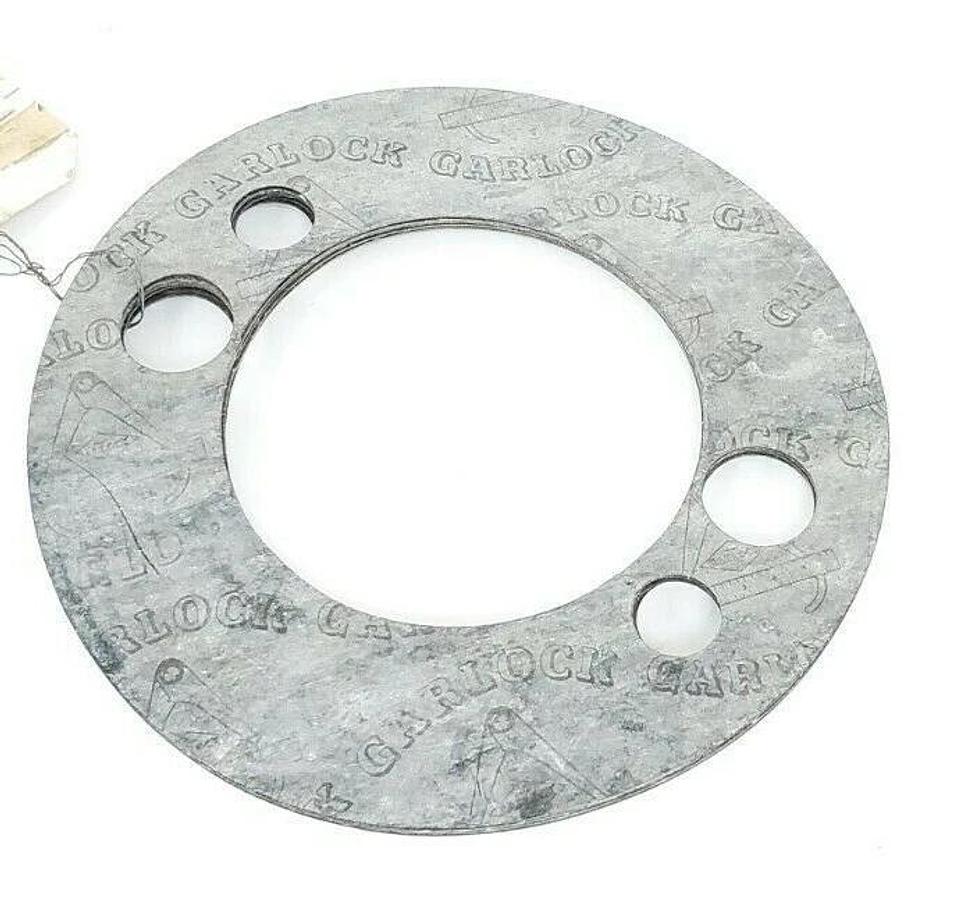 Used LOT OF 5 LAPP / GARLOCK W35363 COMPRESSION HEAD GASKETS, 8" OD X 4.5" ID, 702