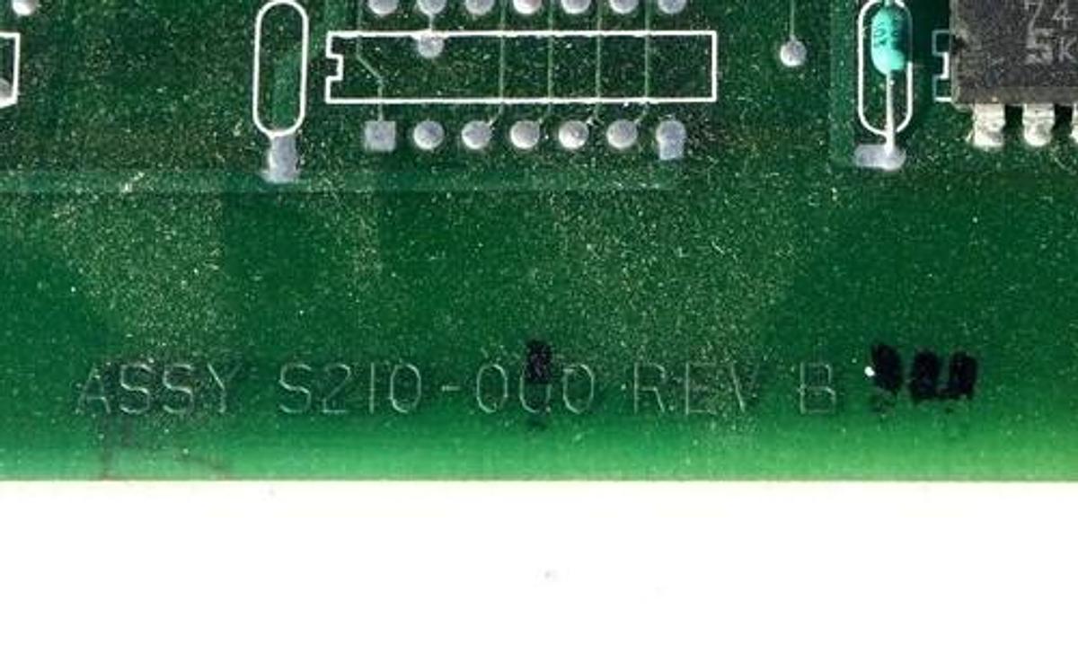 Used MODICON S210-000  SINGLE CHANNEL MODULE PC BOARD REV B PCB REV B14 S210000