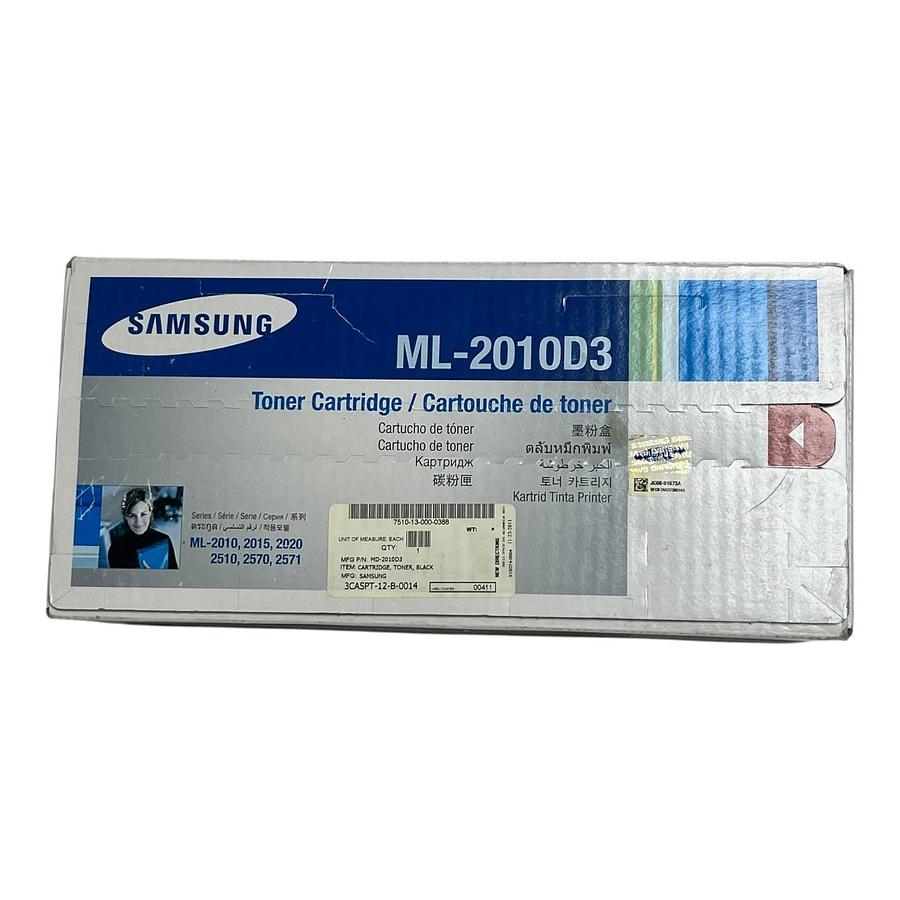 Used Genuine Samsung ML-2010D3 Black Laser Toner Cartridge OEM Factory Sealed New
