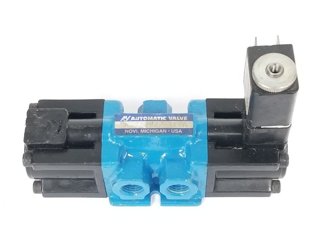 Used AUTOMATIC VALVE N6308B22-X19A SOLENOID VALVE 110/120V 50/60HZ 150PSIG MAX