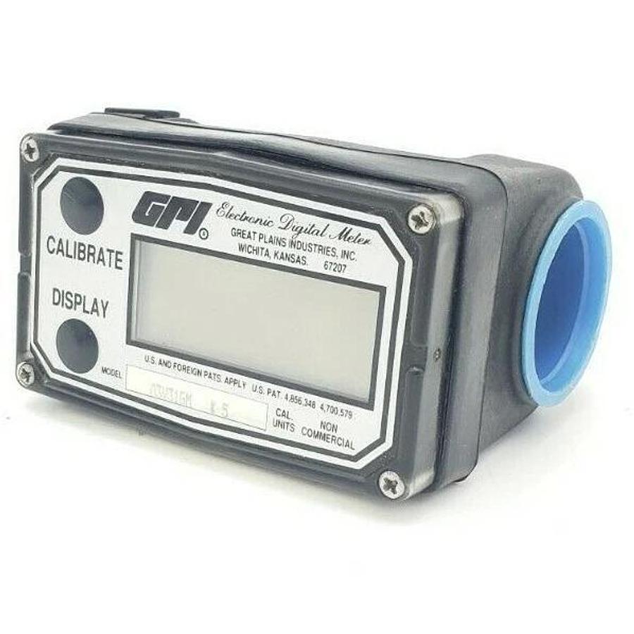 Used GPI MODEL 03V31GM ELECTRONIC DIGITAL FLOW METER 03V31GM*5