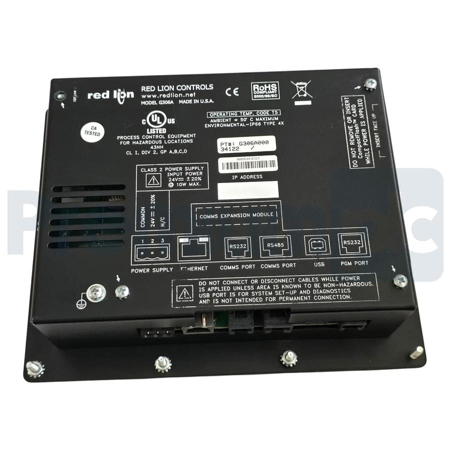 Red Lion G306A000 | G306A Operator Interface Terminal 5.7" Touchscreen 24V NSNP