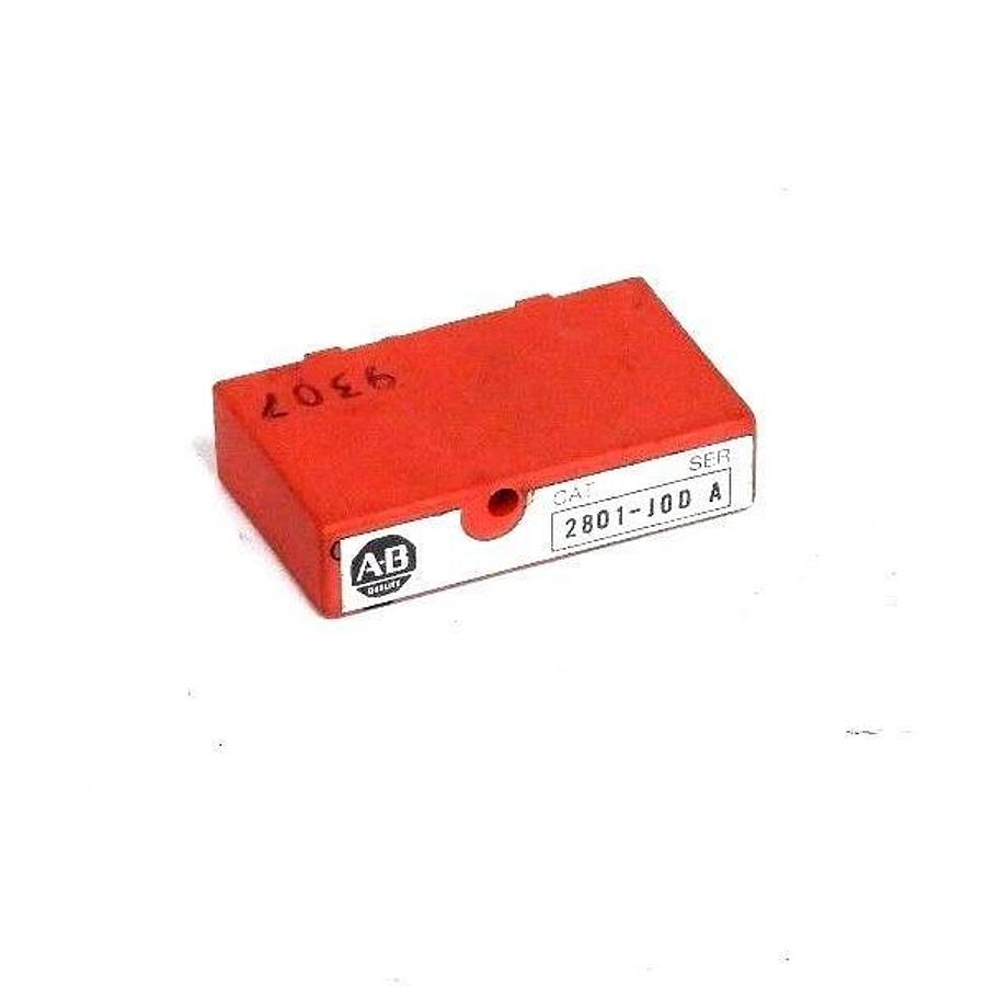 Used ALLEN BRADLEY 2801-JOD OUTPUT MODULE 3-60VDC 5V LOGIC 1POINT, SER. A