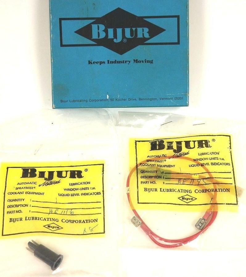 Used NIB BIJUR HE1195 SWITCH ASSEMBLY W/ HE1195, PB1-3