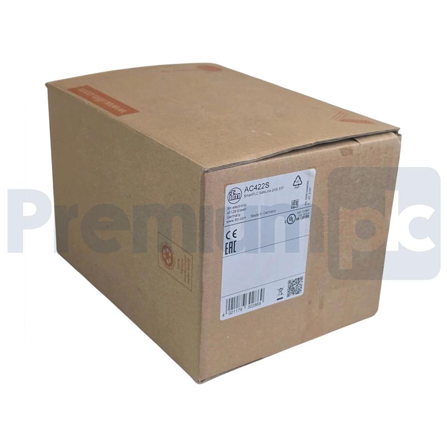 Used ifm Efector AC422S SmartPLC SafeLine 2ASi EIP Safety EtherNet/IP Gateway NSMP