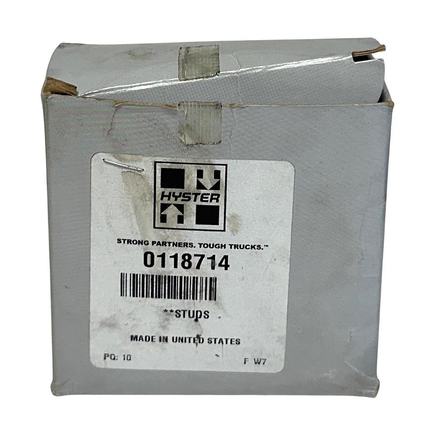Used 6 HYSTER 0118714 / HY0118714 OEM STUDS FOR FORKLIFT NSMP