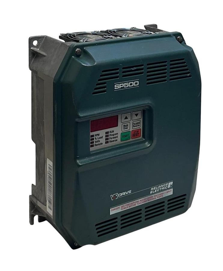 Used RELIANCE ELECTRIC 1SU21005 / SP500 VS DRIVE AC Drive 5HP 200-230VAC 3PH USNP