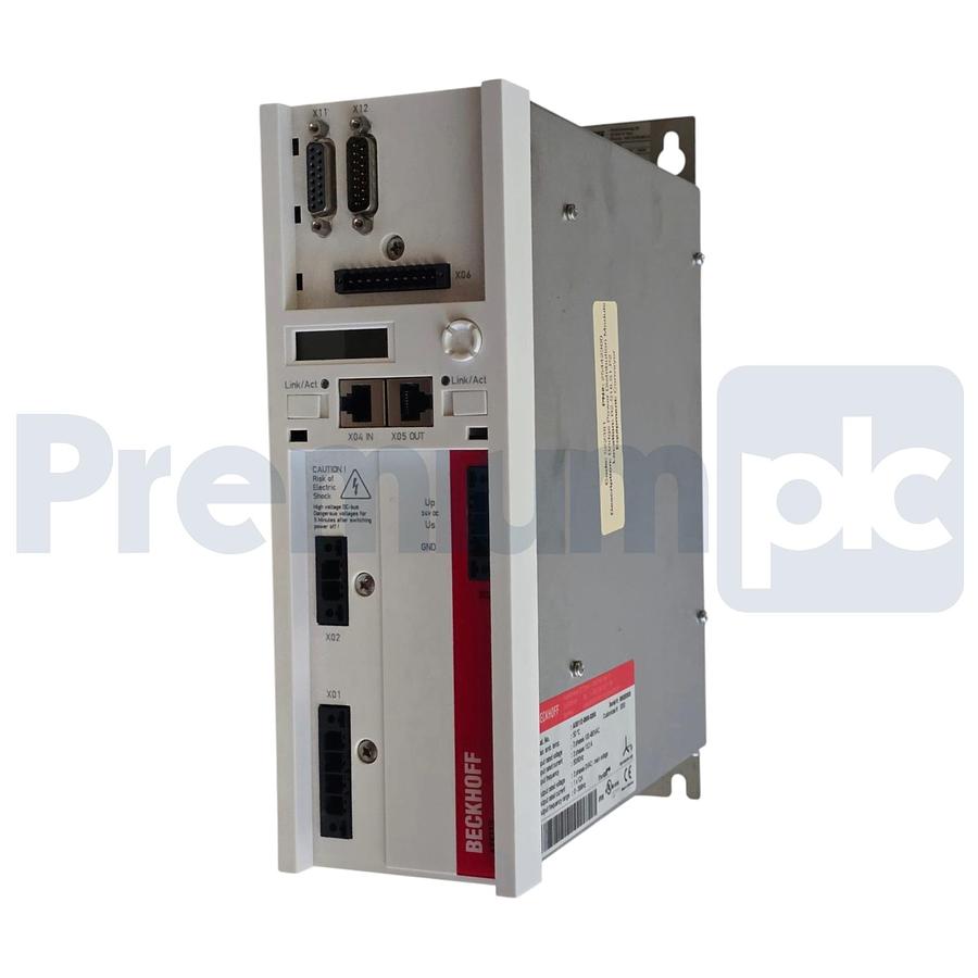 Used Beckhoff AX5112-0000-0200 AX5000 Digital Servo Drive 1-Ch 12A EtherCAT NSNP