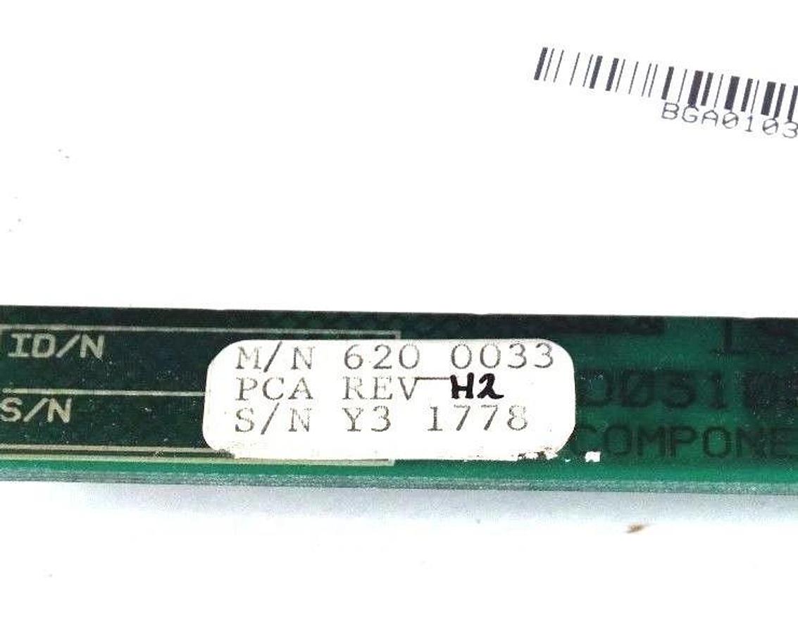 Refurbished REPAIRED HONEYWELL 620-0033 PLDM DRIVER MODULE CARD PARALLEL LINK REV H2 6200033