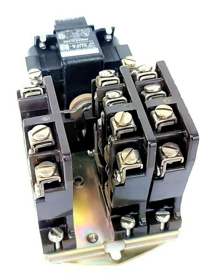 Used NEW JOSLYN CLARK 5UF6-2-72 AC RELAY BULLETIN 7305 TYPE PMF 110/120V COIL 5UF6-2