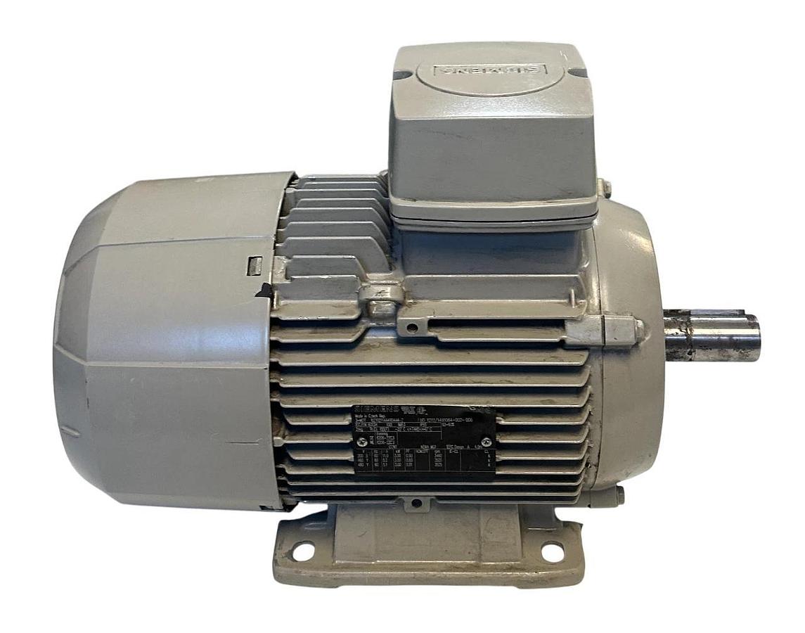 Used SIEMENS 1LE10211AA490AA4-Z / 1LE10211AA490AA4Z SIMOTICS MOTOR 3kW/4HP USNP