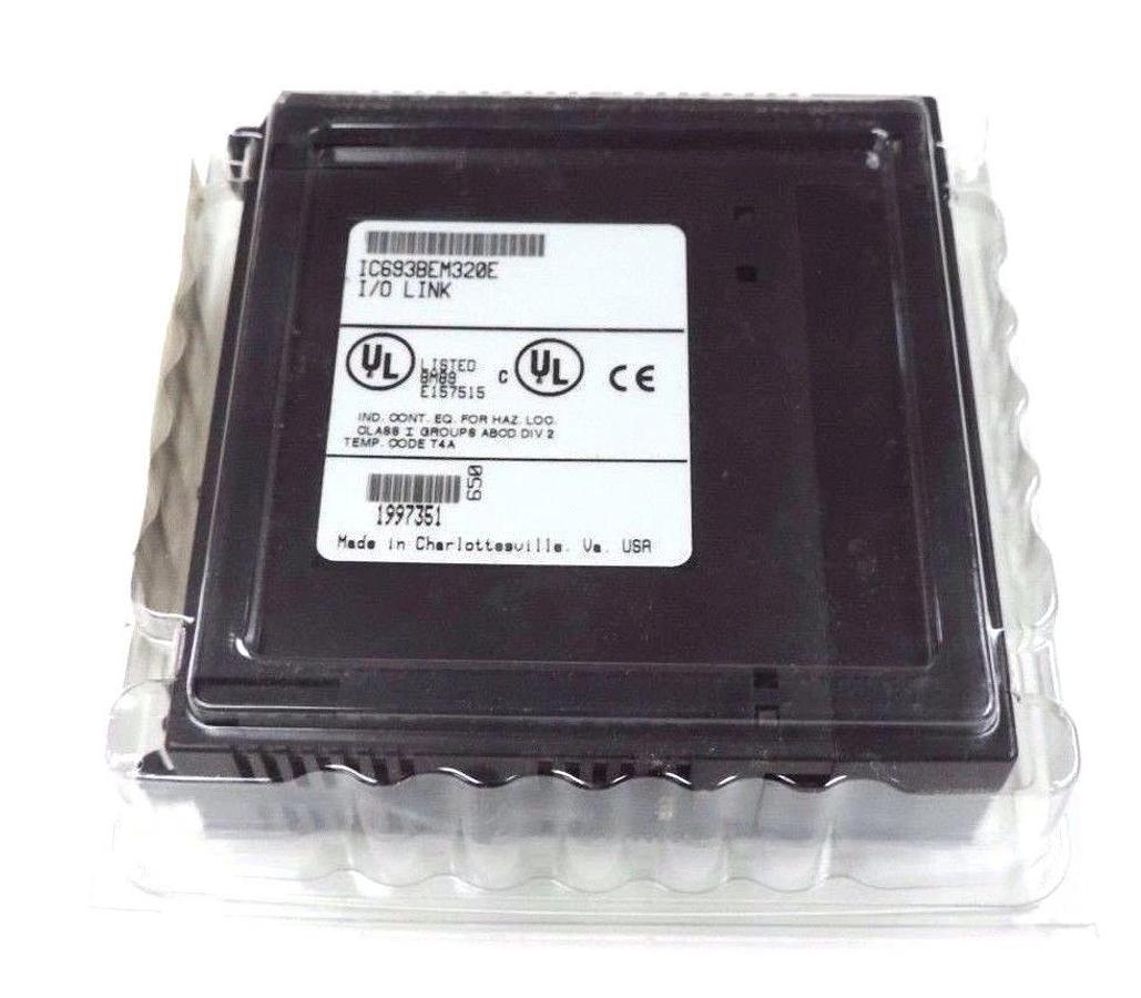 Used NEW FACTORY SEALED FANUC IC693BEM320E I/O LINK MODULE IC693BEM320 E