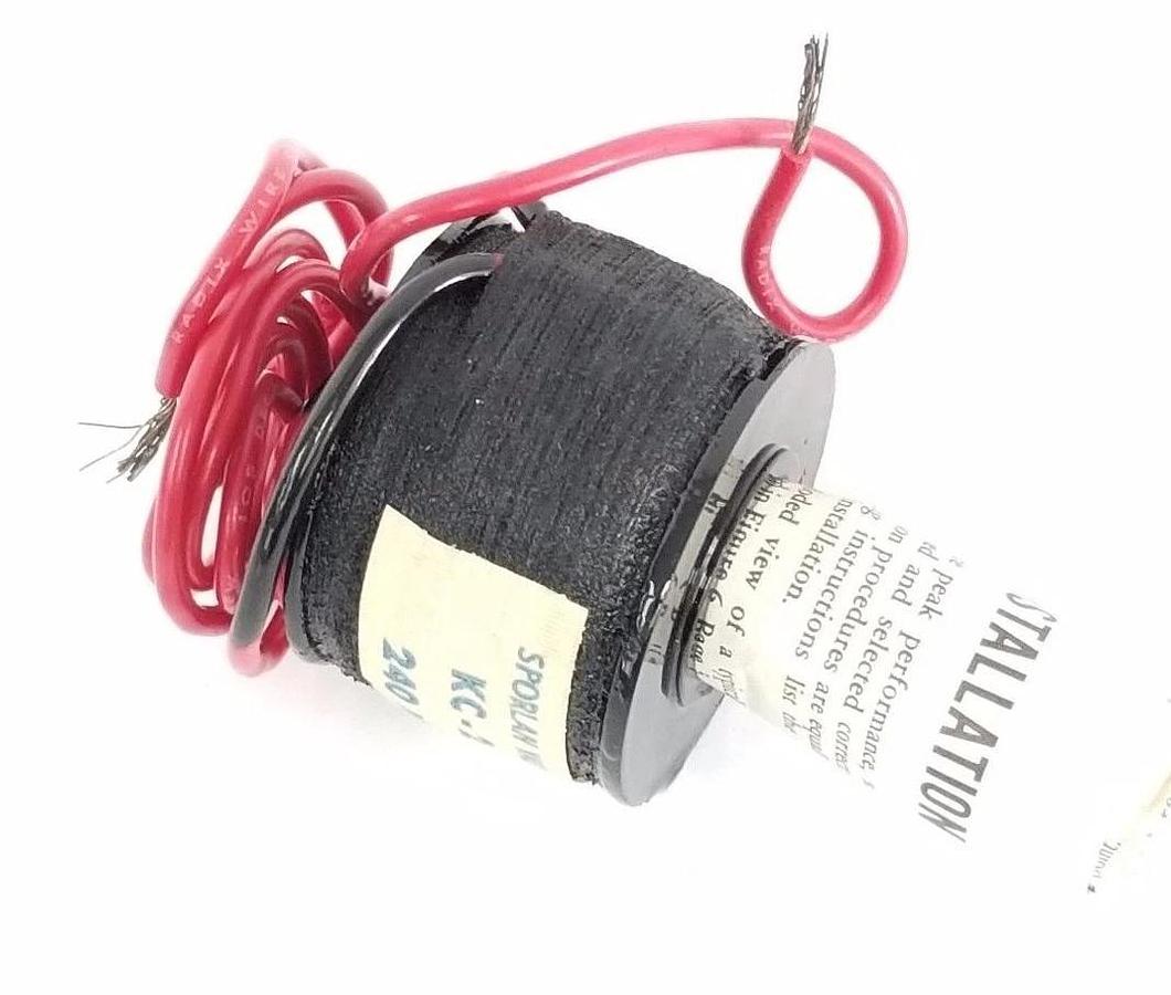 NEW SPORLAN VALVE CO. KC-2 COIL KC2, 240V, 60CY