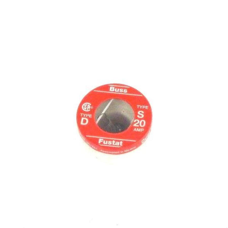Used LOT OF 3 NEW BUSS TYPE S FUSTAT DUAL ELEMENT TIME DELAY FUSES 20 AMP