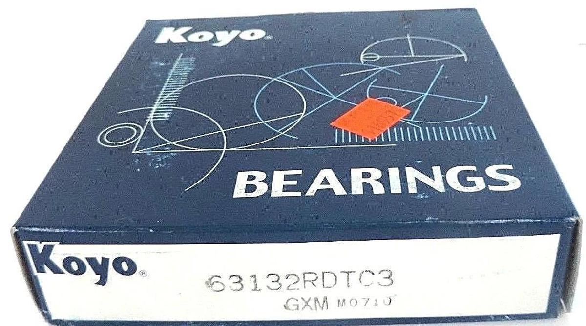 Used FACTORY SEALED KOYO 63132RDTC3 GXM BEARING 63132RDTC3GXM