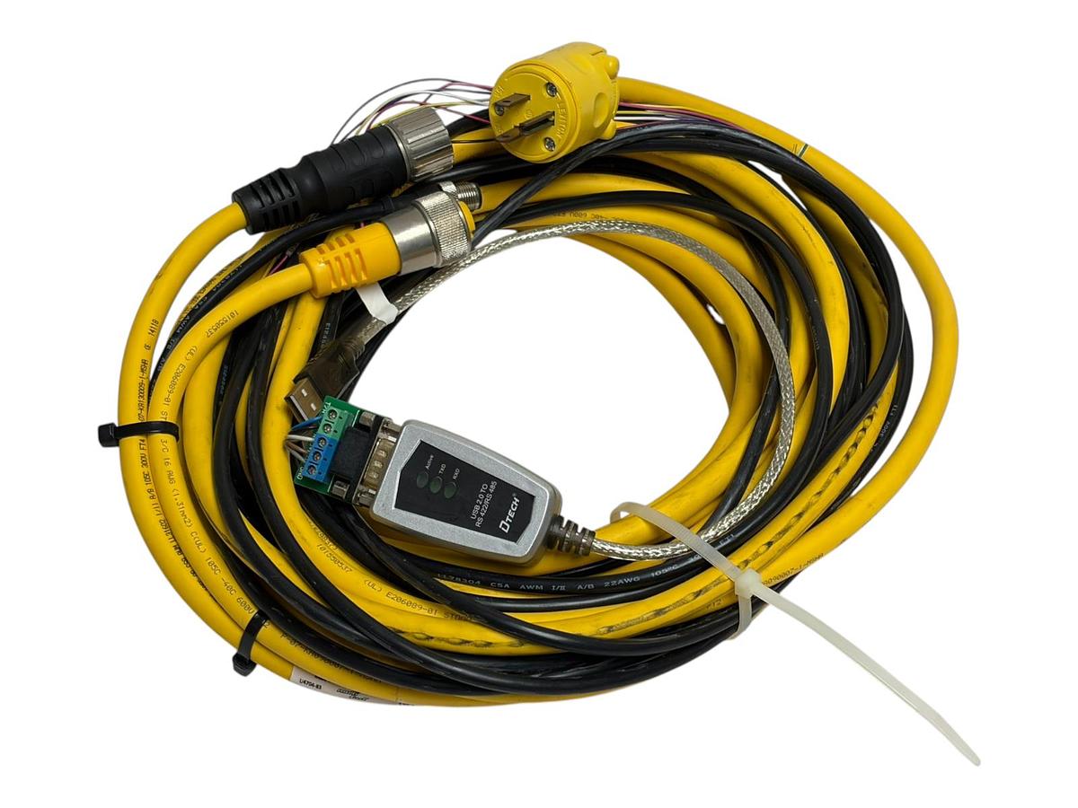 Used Turck RKM 35-6M Banner MQDMC-530 DTECH USB to RS485 RS422 Industrial Cable Lot