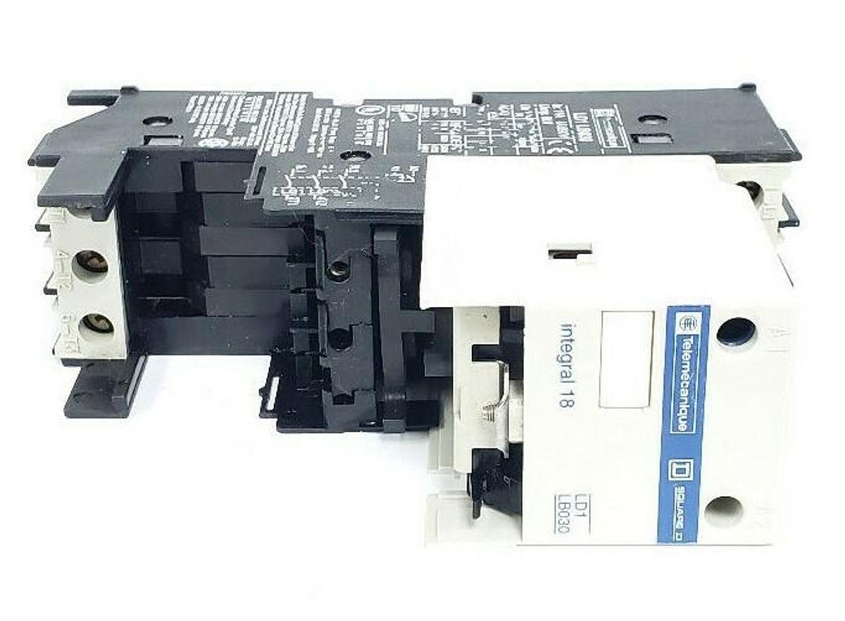 Used TELEMECANIQUE LD1-LB030N CONTACTOR BREAKER 21V/50HZ 24V/60HZ LD1-LB030 LD1LB030N