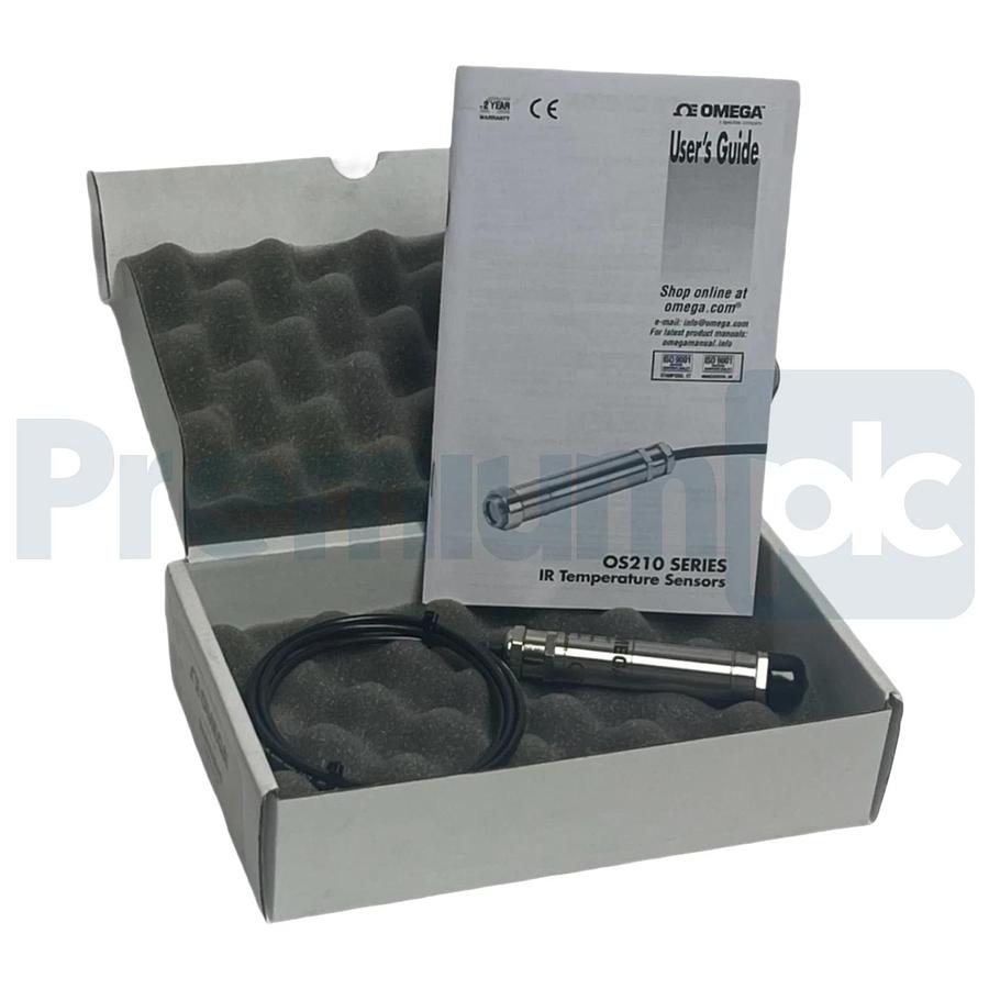New Surplus Omega OS301-MT Infrared Temperature Sensor 30:1 Transmitter OS301MT