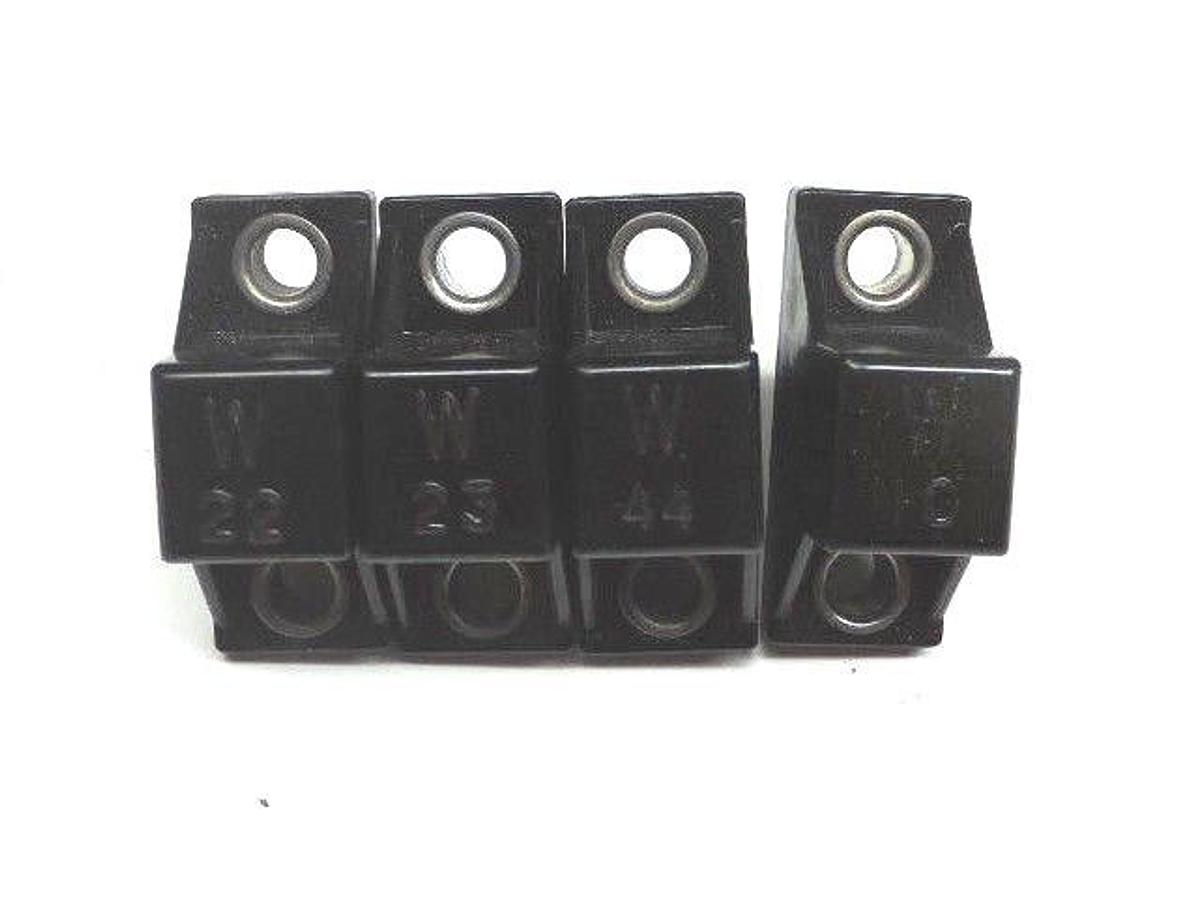 Used LOT OF 4 NIB ALLEN BRADLEY THERMAL OVERLOAD HEATER ELEMENTS W22 W23 W10 W44