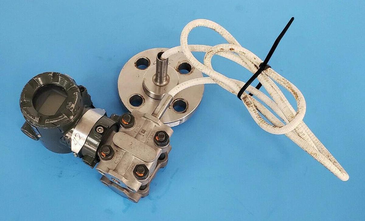 Used YOKOGAWA DP HART EJA S1 -EB54B-92EA/FF1/D1/2 PRESSURE TRANSMITTER W/ J&J FLANGE