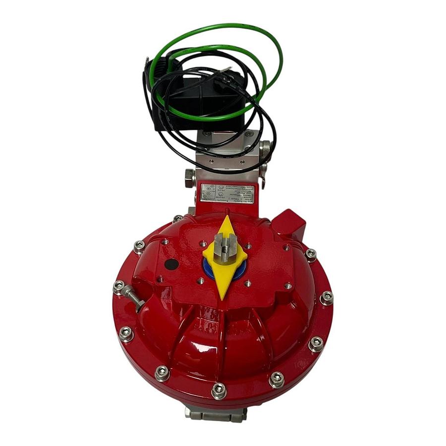 Flow-Tek 1/2" 2200 WOG Ball Valve Easytork Actuator Nass Magnet 110V Solenoid