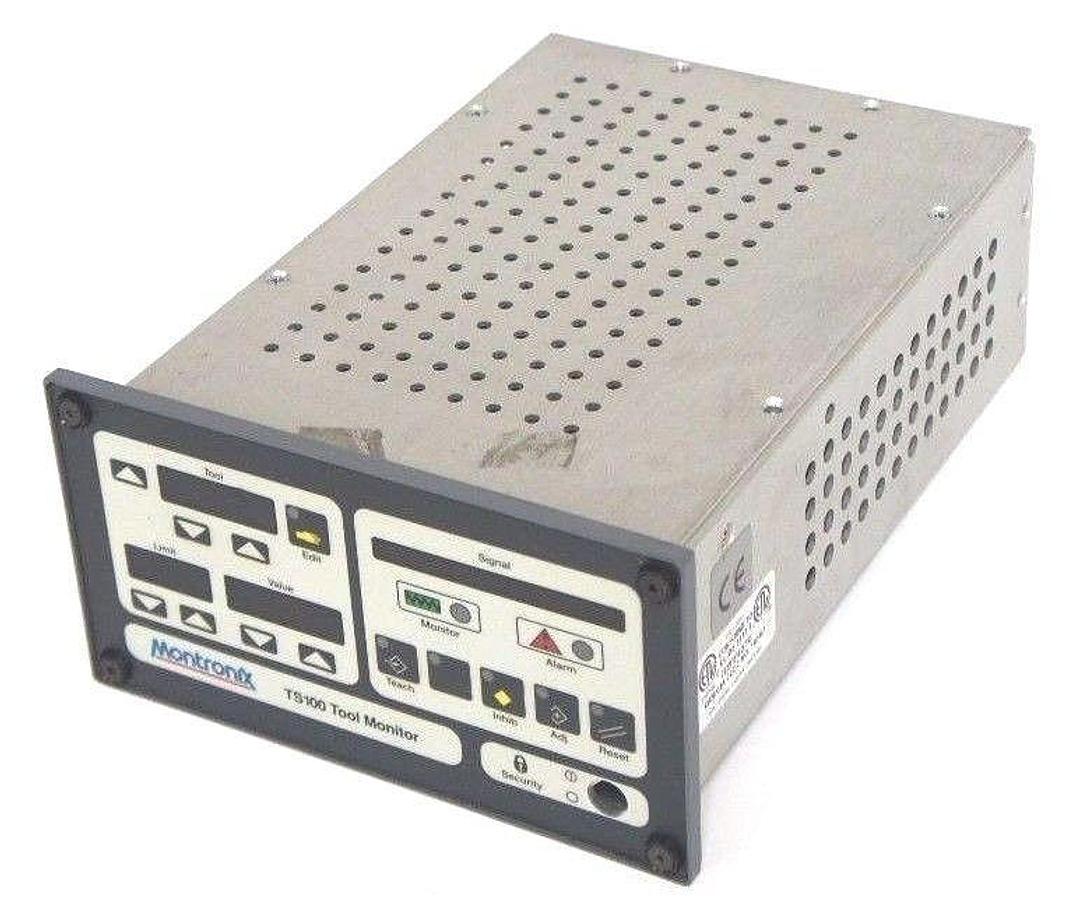 Used MONTRONIX TS100 TOOL MONITOR 120/230V, 50/60HZ, 33W