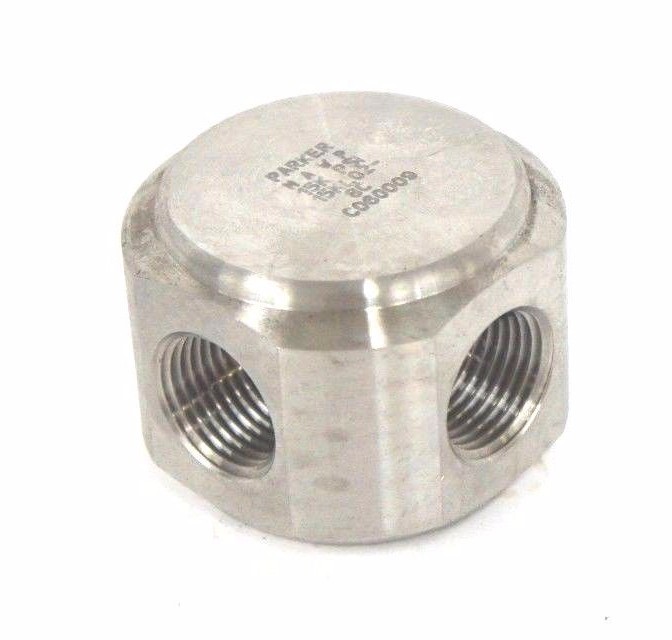 Used NEW PARKER 15KL02-8C ELBOW FITTING 1/2" NPT, 15K PSI, MAWP, 15KL028C