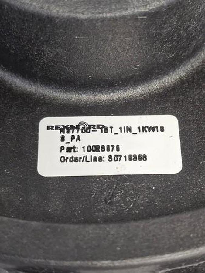 Used NIB REXNORD 10028575 SPROCKET NS7700-18T_1IN_1KW1SS_PA