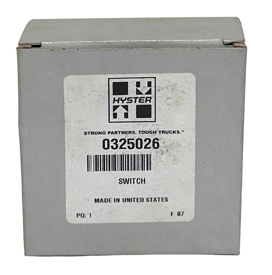 Used HYSTER 0325026 / HY0325026 OEM SWITCH FOR FORKLIFT NSMP