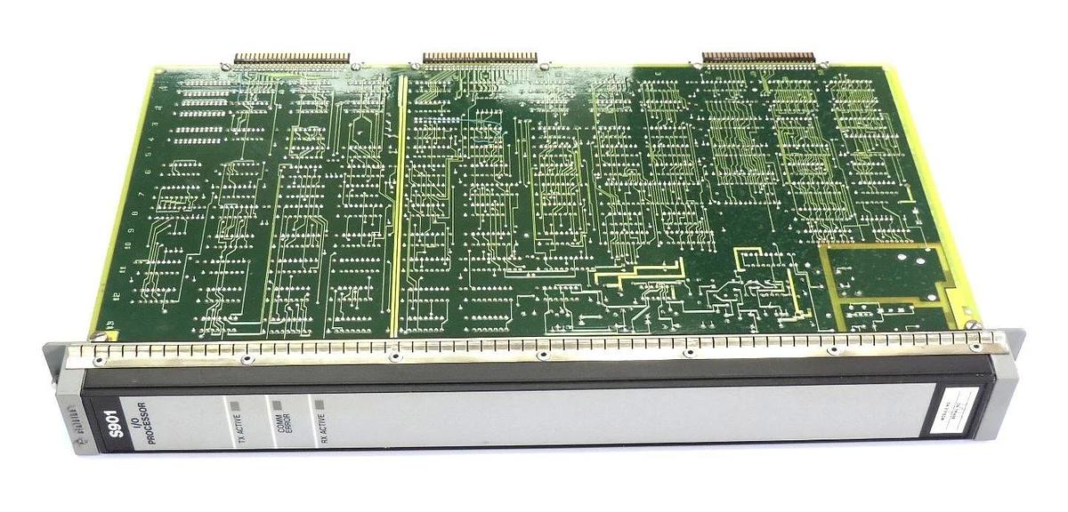 Used GOULD MODICON ASSY S901-100 REV. A I/O PROSCCESSOR PCB S901-100 REV. A2