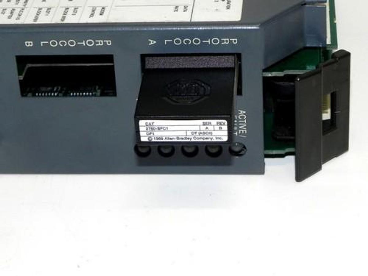 Used ALLEN BRADLEY 2760-RB FLEXIBLE INTERFACE MODULE SER. A REV. E W/ 2760-SFC1