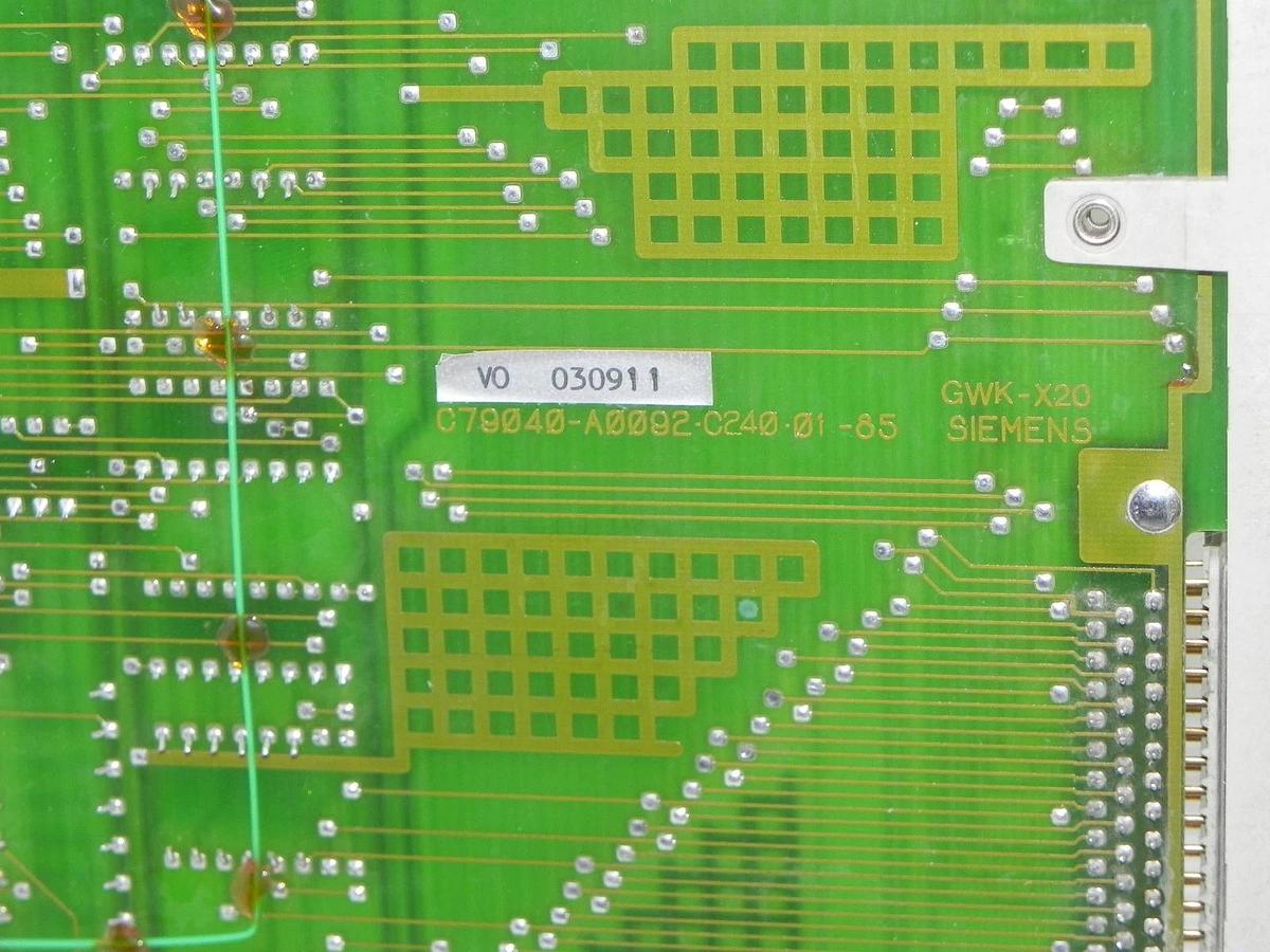 Used SIEMENS 6ES5310-3AB11 INTERFACE MODULE 6ES5-310-3AB11, C79040-A0092-C240-01-85