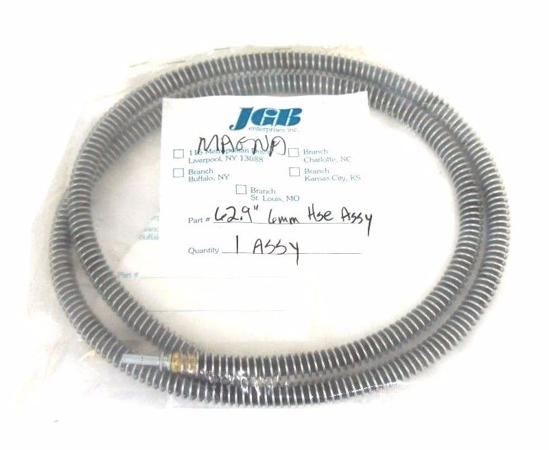 Used NEW JGB 62.9" 6MM HOSE ASSEMBLY