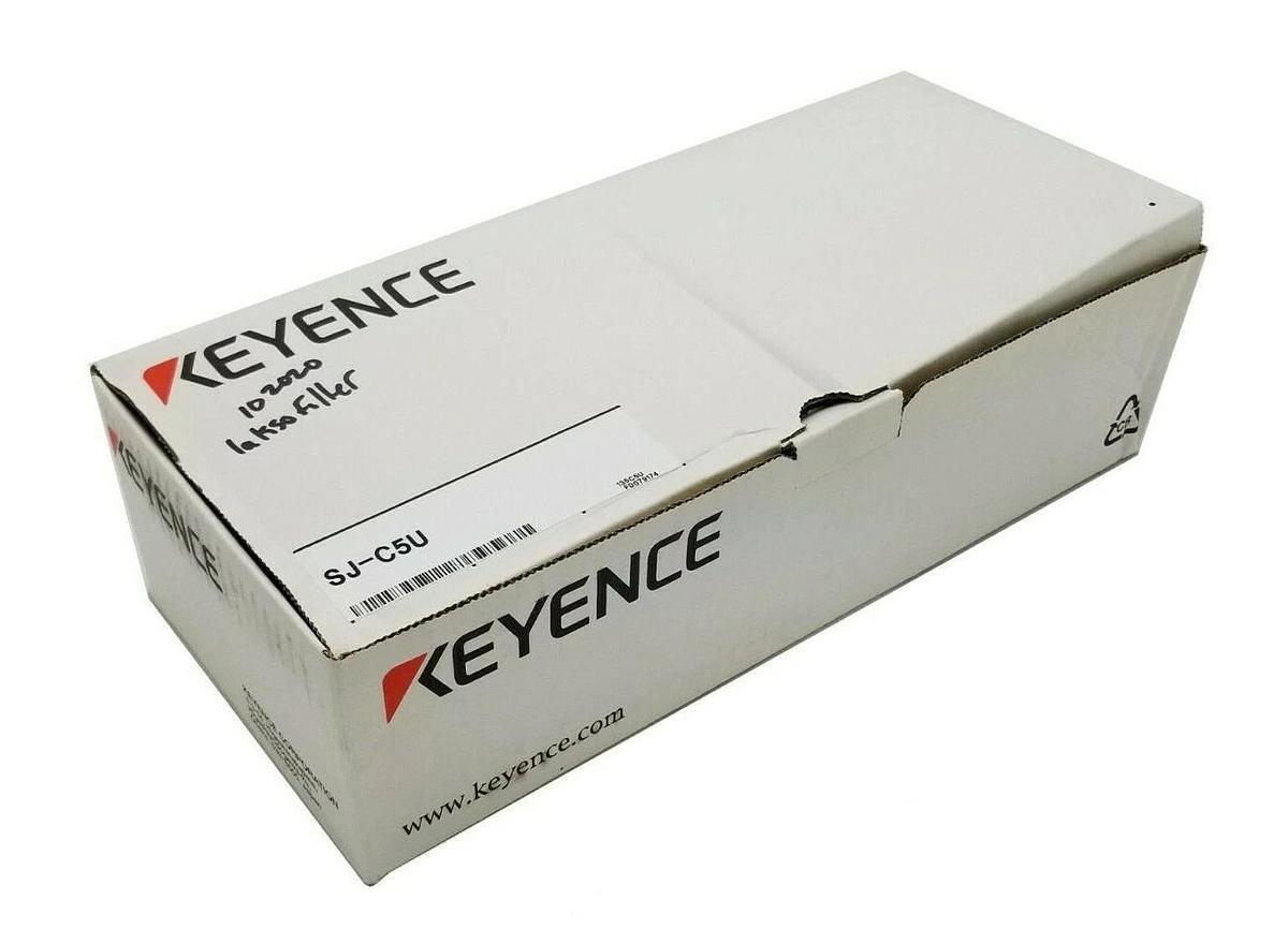 KEYENCE SJ-C5U 10-PIN I/O POWER CABLE LENGTH 5 METERS (16.40 FT.) SJC5U NIB