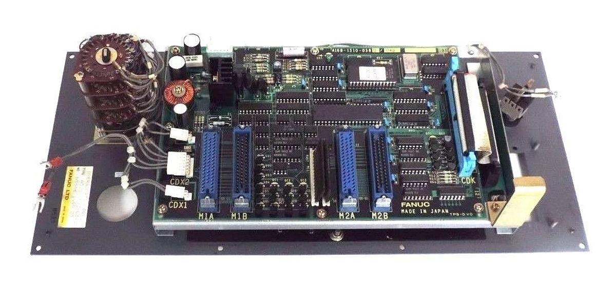Used FANUC A02B-0092-C141 OPERATOR'S PANEL W/ A16B-1310-0380/04B BOARD, A02B0092C141